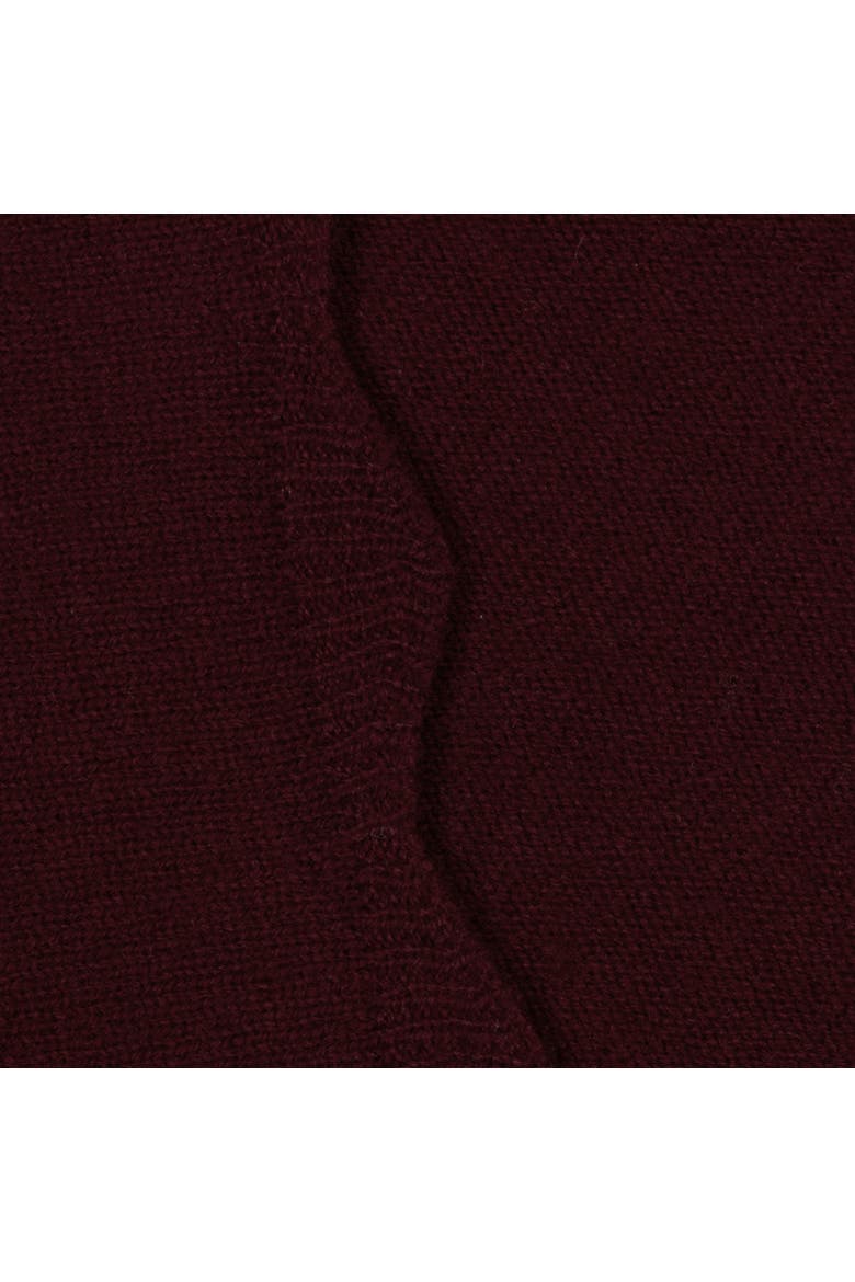 Scallop Knit Triangle, Alternate, color, Winetasting
