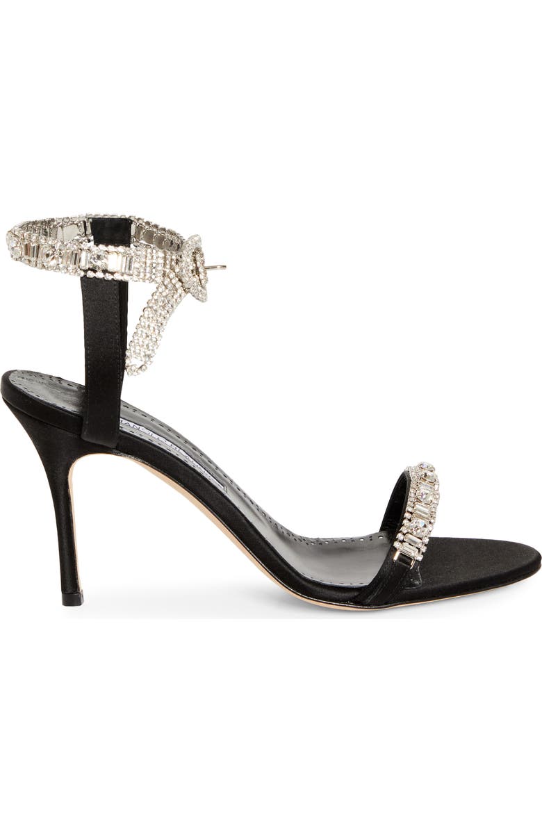 Manolo Blahnik Asasan Crystal Embellished Sandal, Alternate, color,