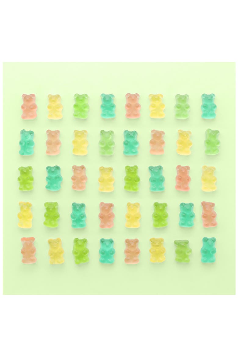 Rainbow Gummy Bears Set of 4 Candy Cubes, Alternate, color, NO COLOR