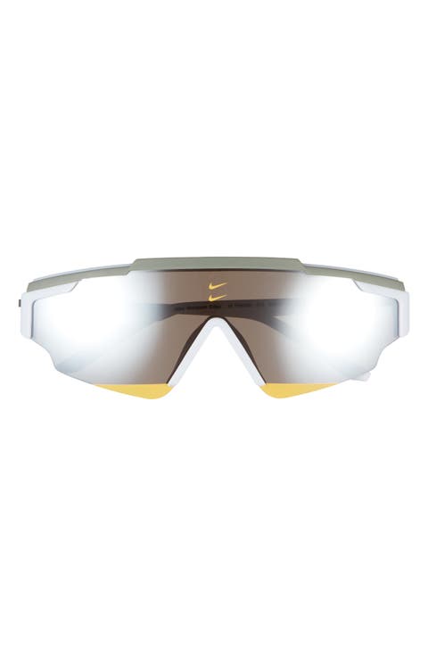 Marquee Edge 64mm Oversize Shield Sunglasses