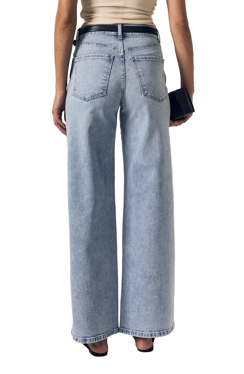 LE JEAN Juliette High Waist Wide Leg Jeans, Alternate, color, American Beauty