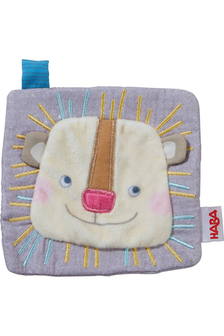 Lion Crackly Lovey Crinkle Cloth Machine Washable Soft Baby Toy, Main, color, Multi