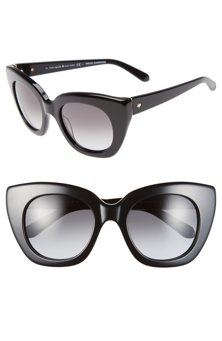 Kate Spade New York 'narelle' 51mm retro sunglasses, Main, color,
