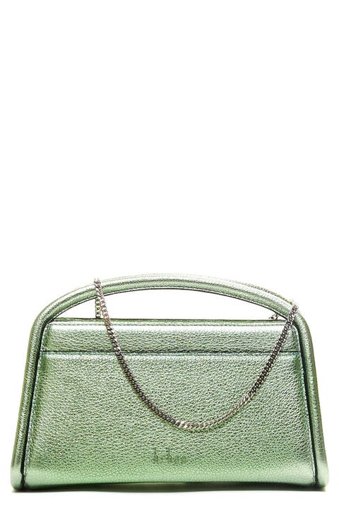 Lex Mini Metallic Accordion Crossbody