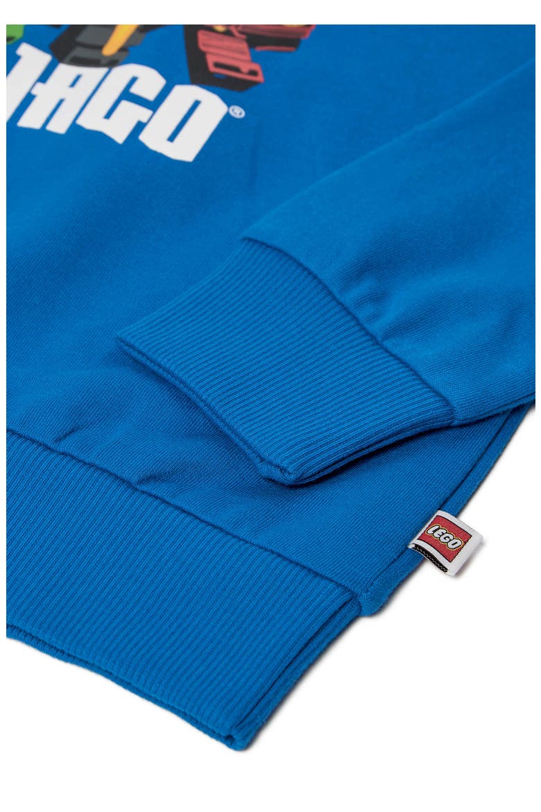 Kids' Ninjago Graphic Hoodie, Alternate, color, BLUE