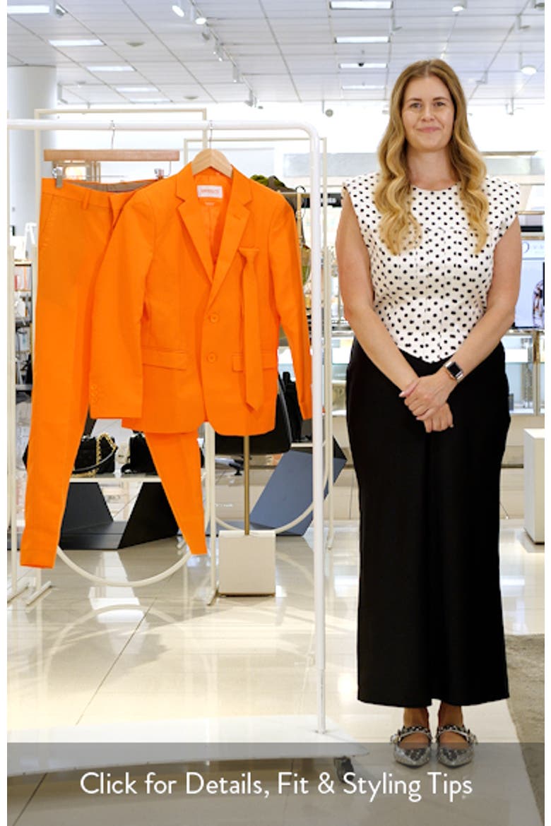 Kids' The Orange Two-Piece Suit with Tie video