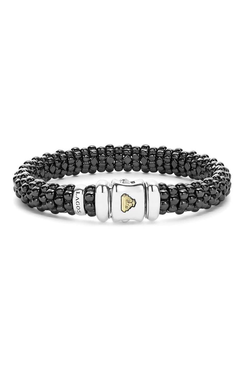 Black Caviar Bracelet, Alternate, color, BLACK CAVIAR