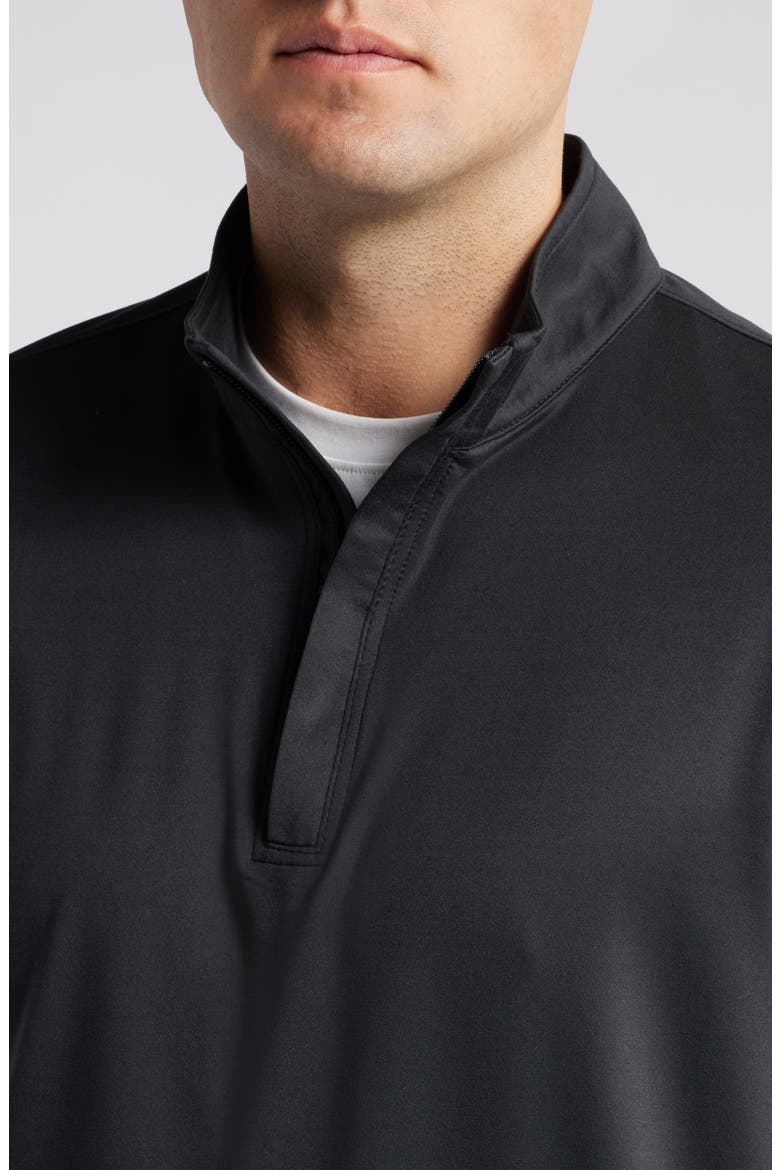 McKinnon Quarter Zip Golf Pullover, Alternate, color, BLACK