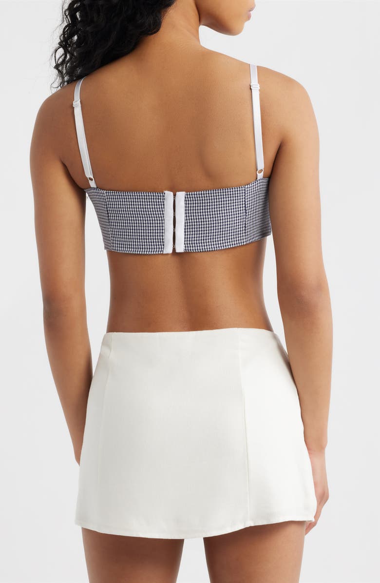 Bella Venice The Christina Crop Top, Alternate, color, Gingham