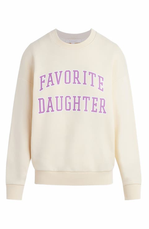 Collegiate Cotton Blend Sweatshirt