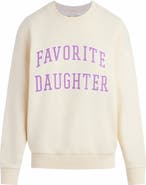 Favorite Daughter Collegiate Cotton Blend Sweatshirt