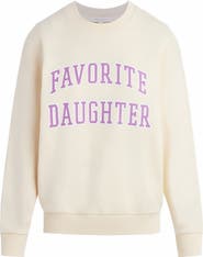 Favorite Daughter Collegiate Cotton Blend Sweatshirt