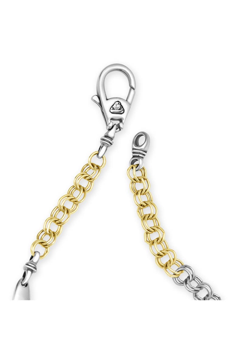 Men's Two-Tone High Jinks Link Chain Bracelet, Alternate, color, TWO TONE