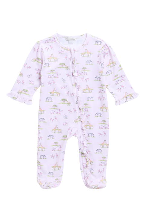Print Pima Cotton Footie (Baby)