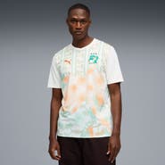 PUMA Men's Puma White Ivory Coast National Team 2026 Away Replica Jersey