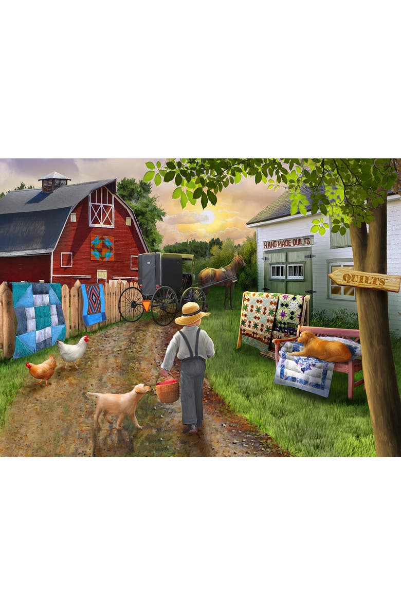 Sunsout Country Sunset 1000 piece Jigsaw Puzzle for Adults, Alternate, color, Multicolor