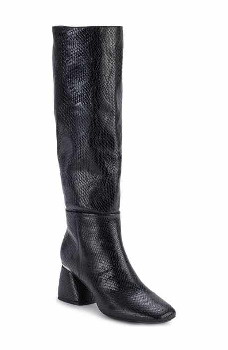 DKNY Cana Knee High Block Heel Boot