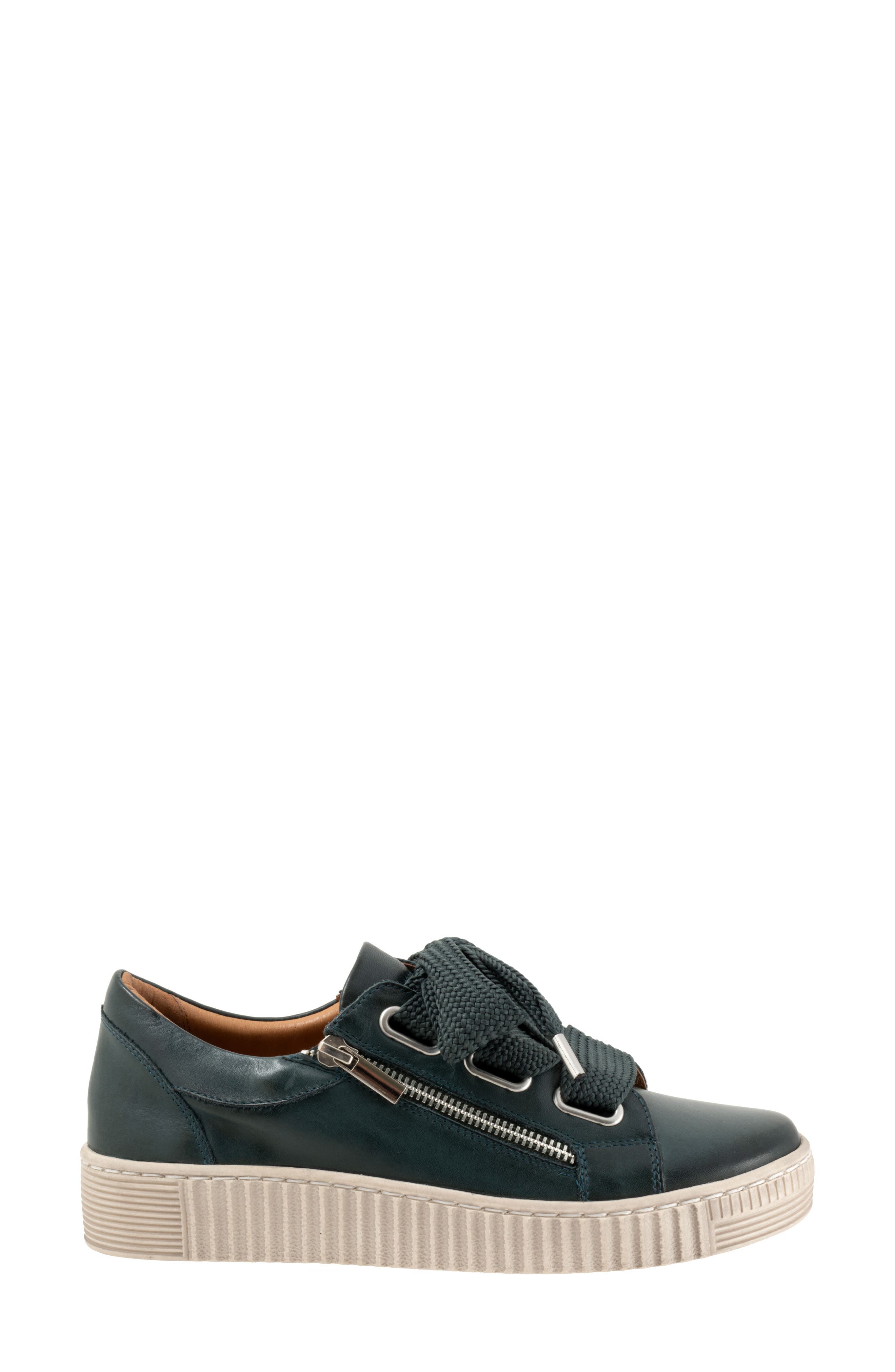 EOS FOOTWEAR Jovi Zip Sneaker, Alternate, color, Ocean
