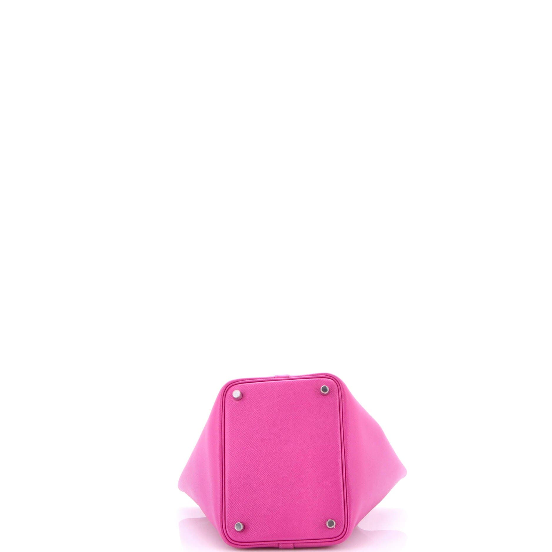 Pre-Owned Hermes Picotin Lock Bag Tressage Epsom PM, Alternate, color, 