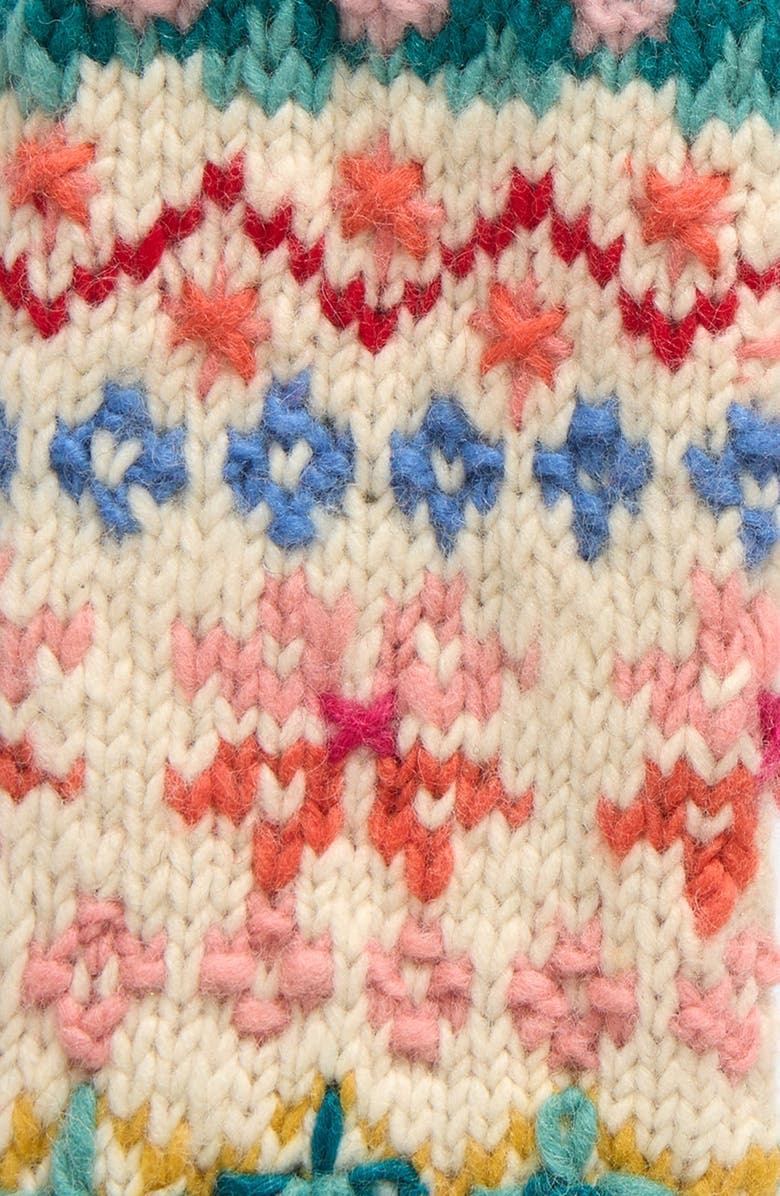FRENCH KNOT River Hand Knit Wool Mittens, Alternate, color,