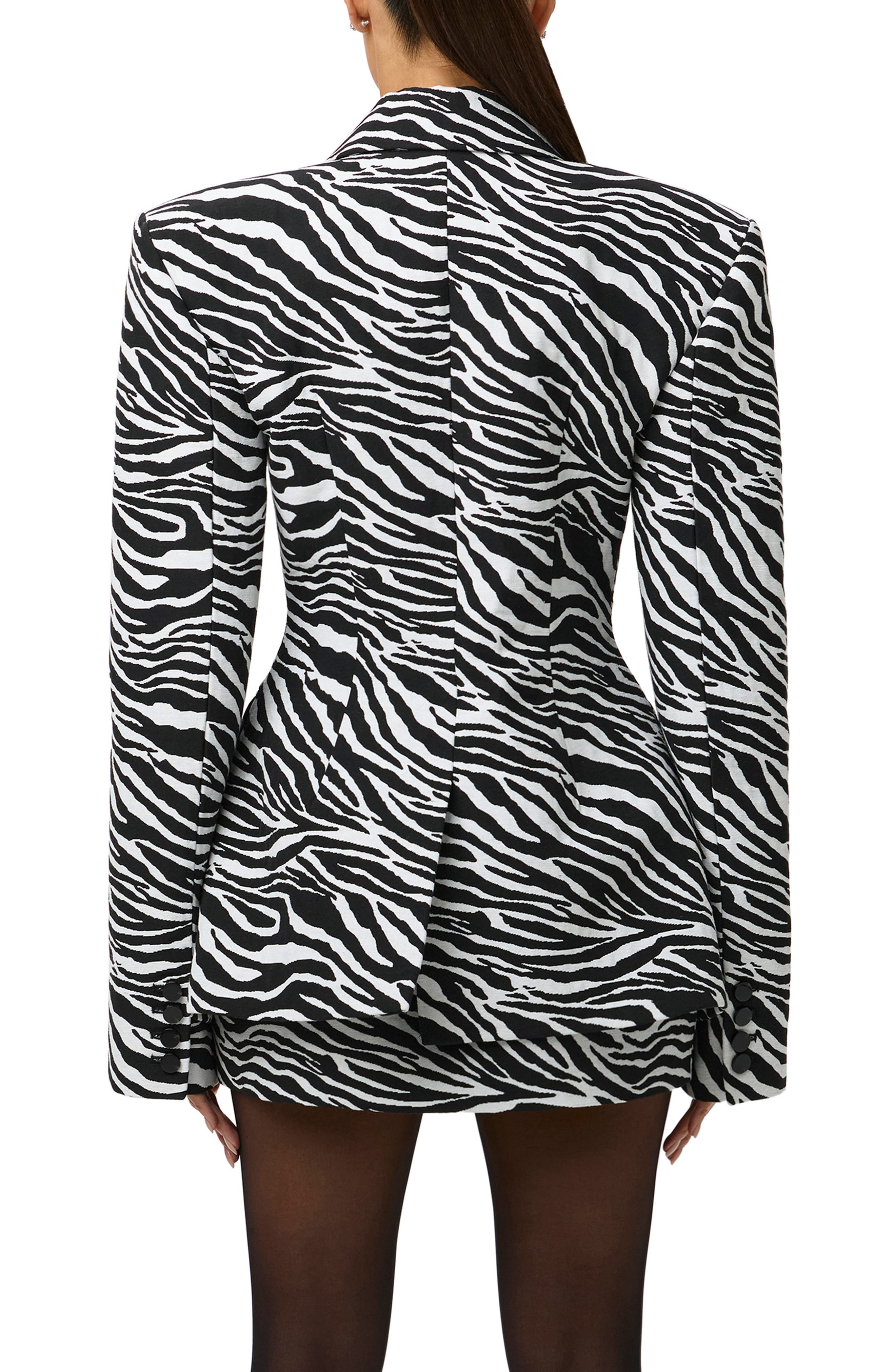 Jacquard Double Breasted Blazer (Women) | Nordstrom