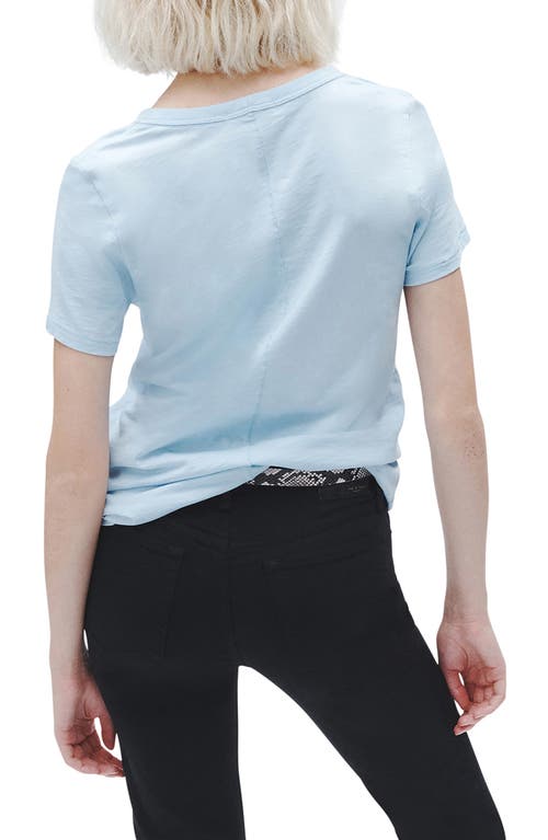 Rag & Bone Short-sleeved T-shirt In Raindrop