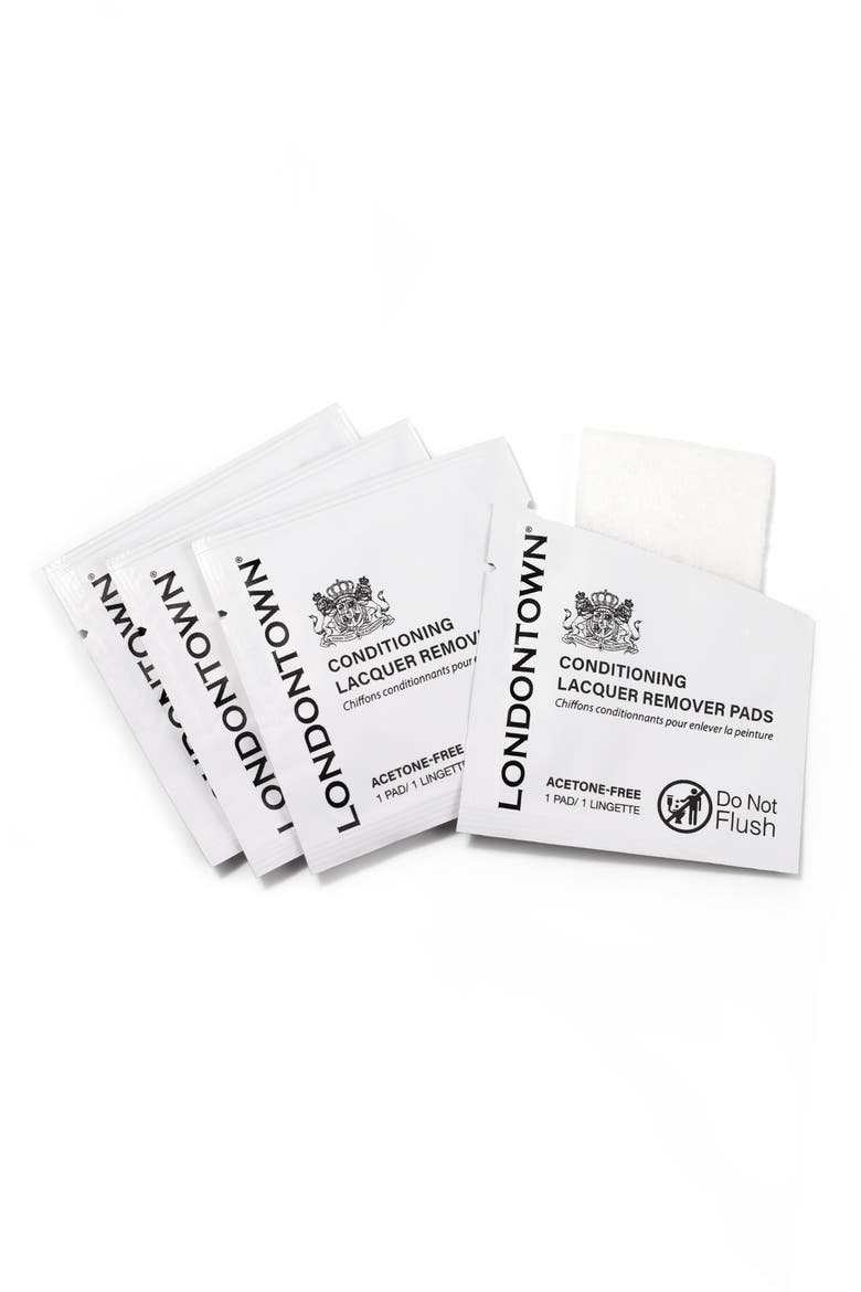 Conditioning Lacquer Removing Pads, Main, color, NO COLOR
