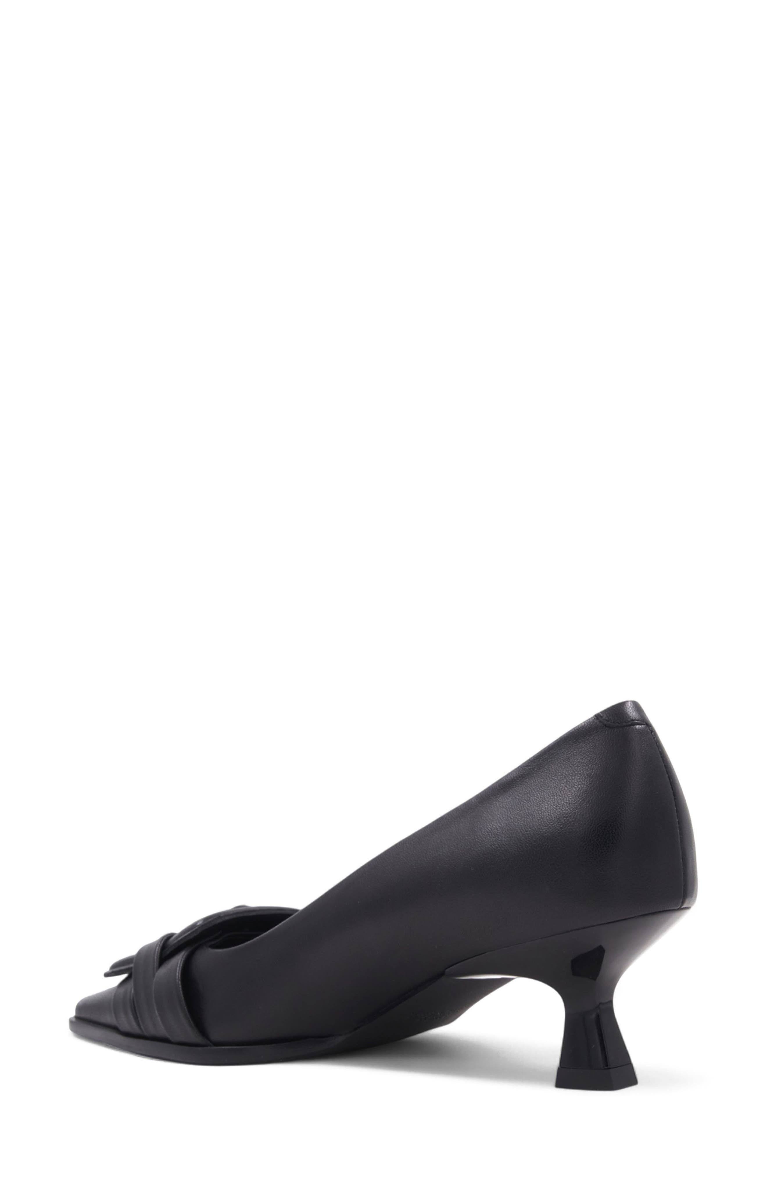 Aquatalia Aloha Pump, Alternate, color, Black Leather