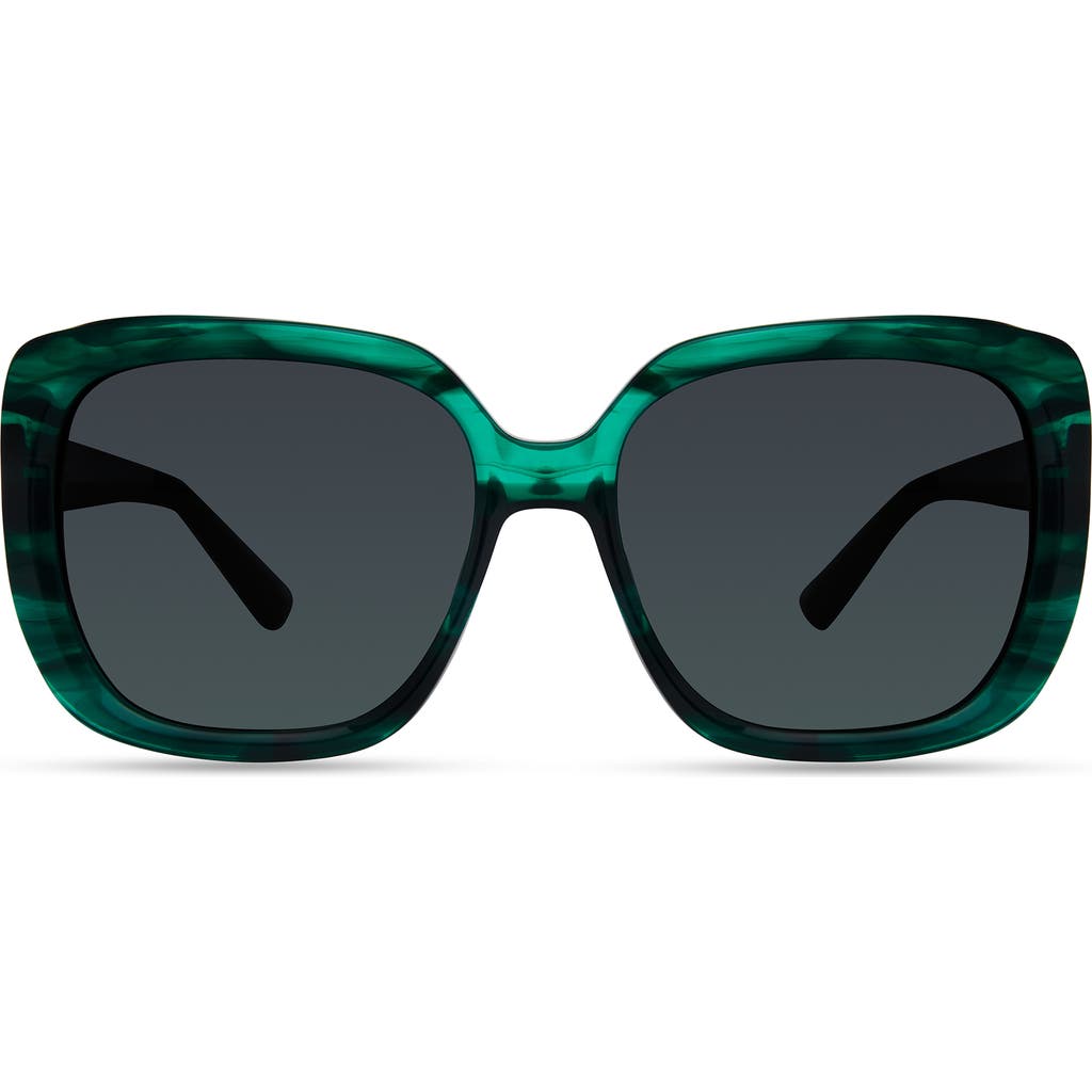 Derek Lam 10 Crosby River Sunglasses In Emerald