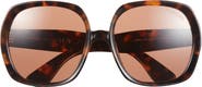 TOM FORD 54mm Square Sunglasses