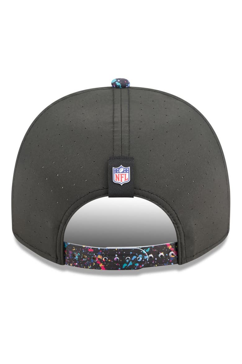 Men's New Era  Black Dallas Cowboys 2025 NFL Crucial Catch A-Frame 9FIFTY Snapback Hat, Alternate, color, Black