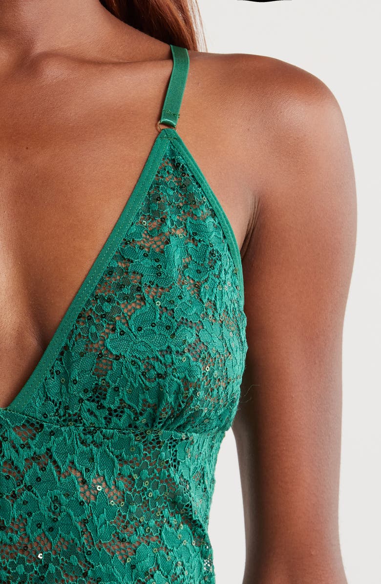 KILO BRAVA Lace Mini Slip, Alternate, color, 