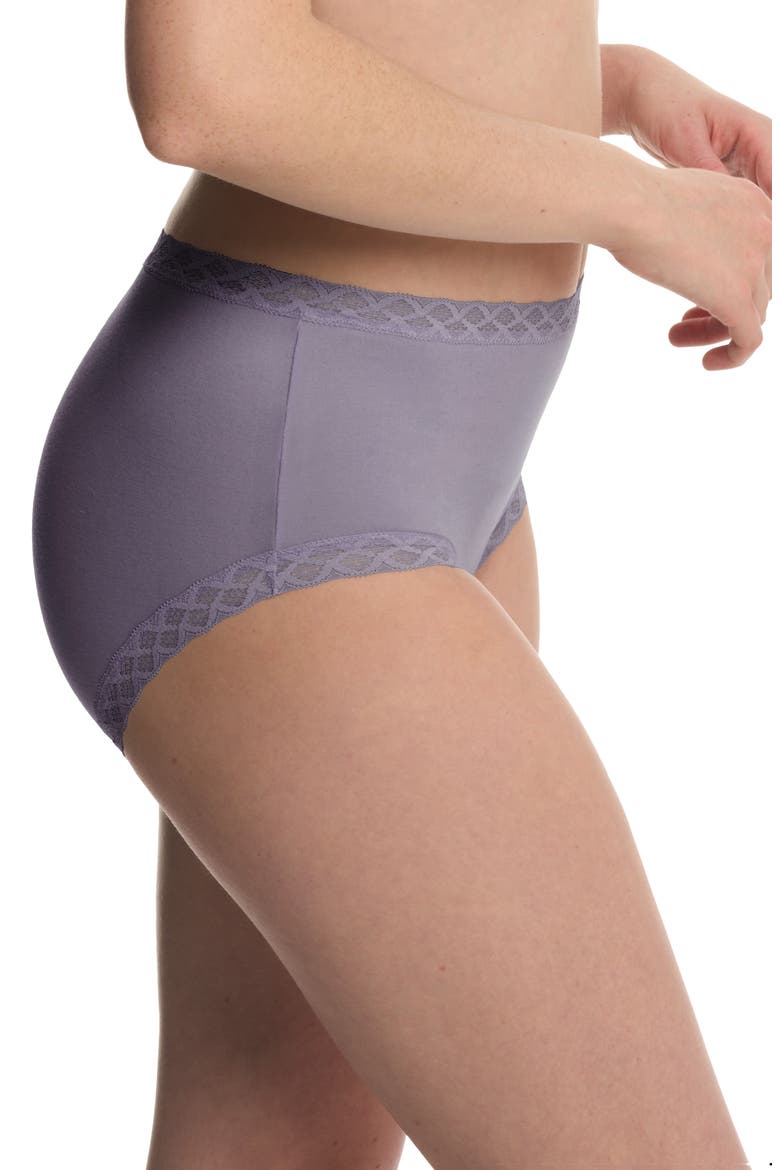 Bliss Stretch Cotton Full Briefs, Alternate, color, TWILIGHT HAZE