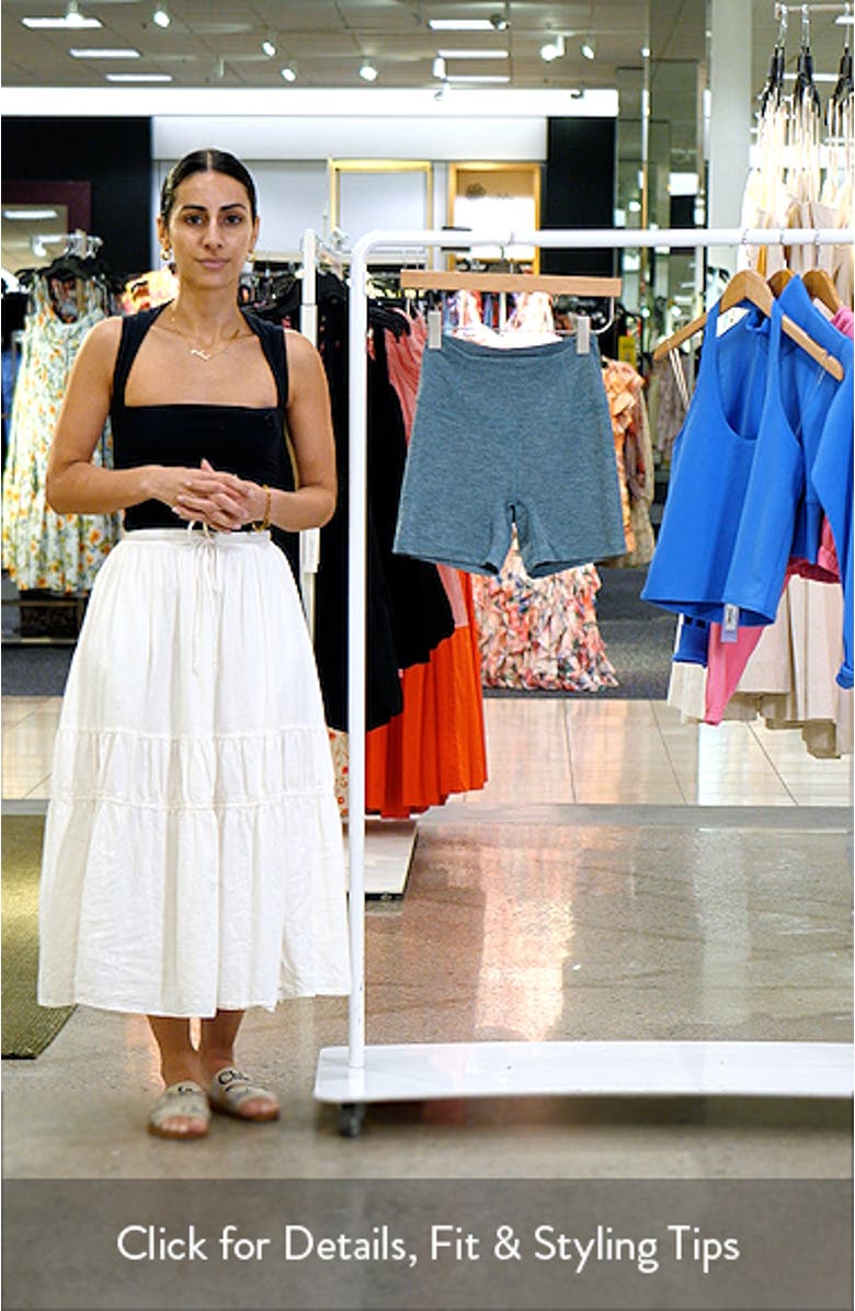 FP Movement Never Better Heathered Bike Shorts, sales video thumbnail