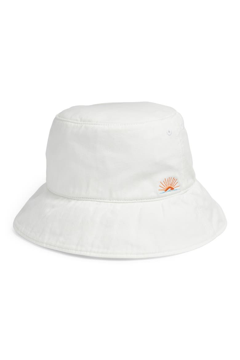 Cotton Twill Bucket Hat, Main, color, EGRET