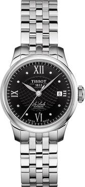 Tissot Le Locle Automatic Lady Diamond Dial Bracelet Watch, 25mm