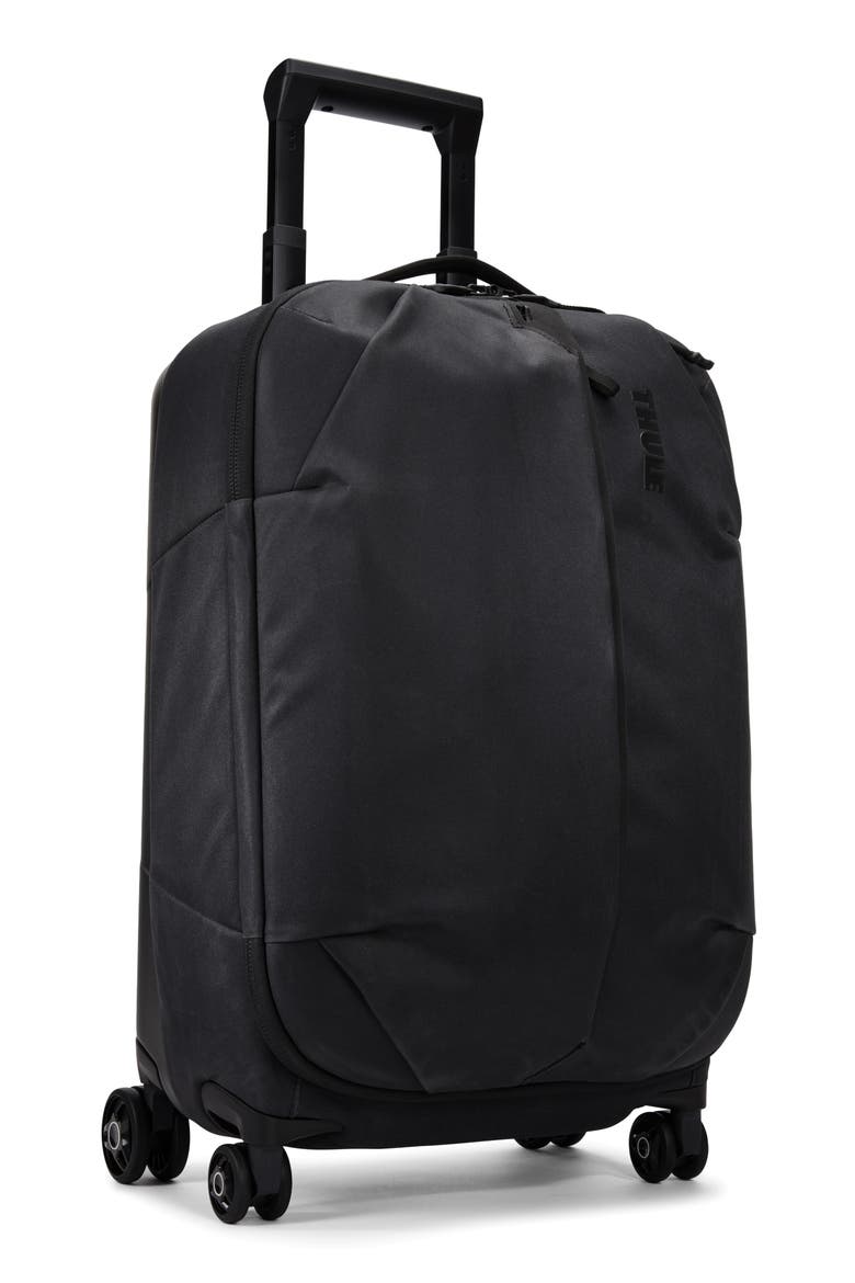 Aion Spinner Carry-On, Alternate, color, BLACK