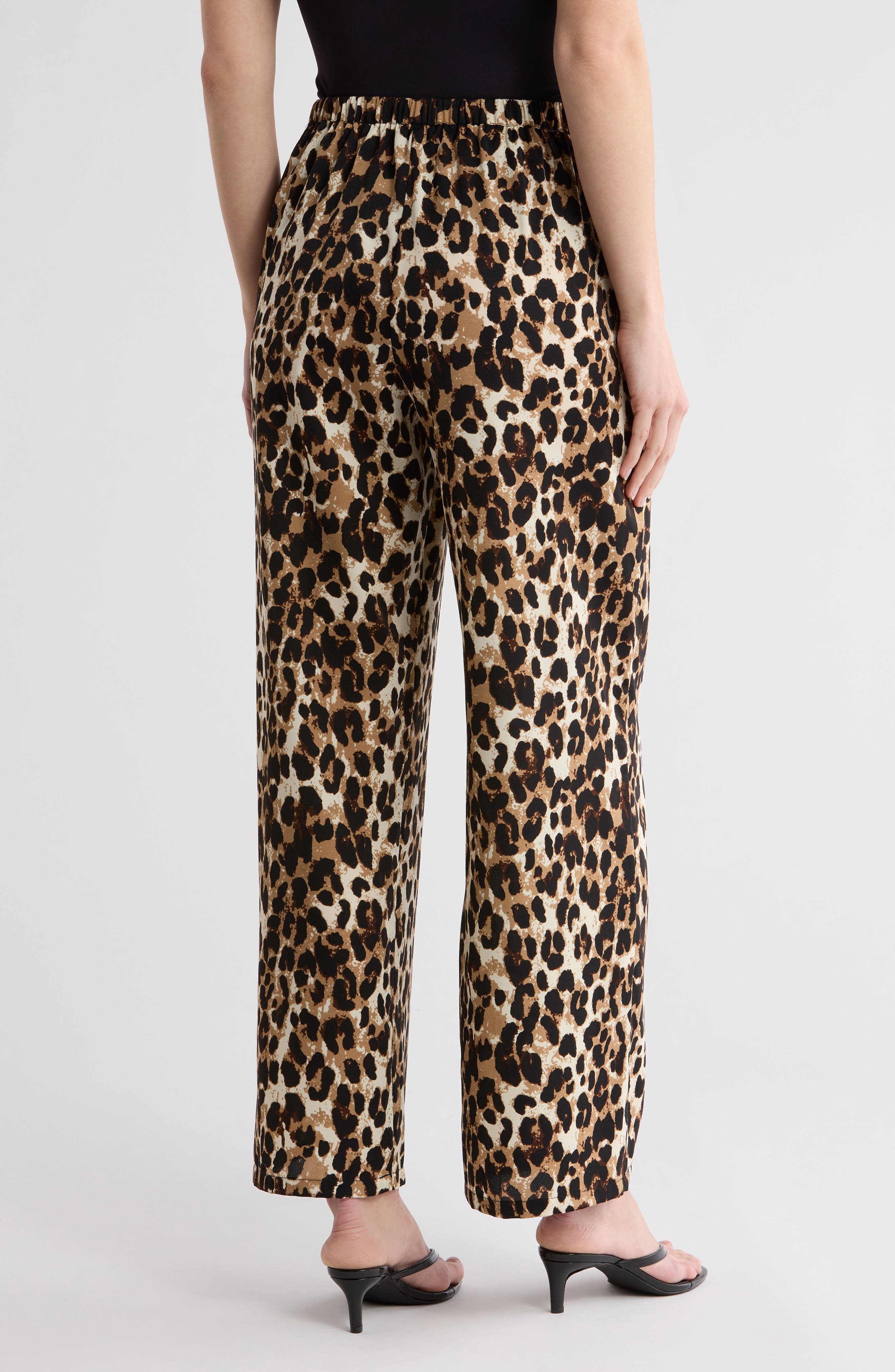 Drawstring Wide Leg Pants - image 2