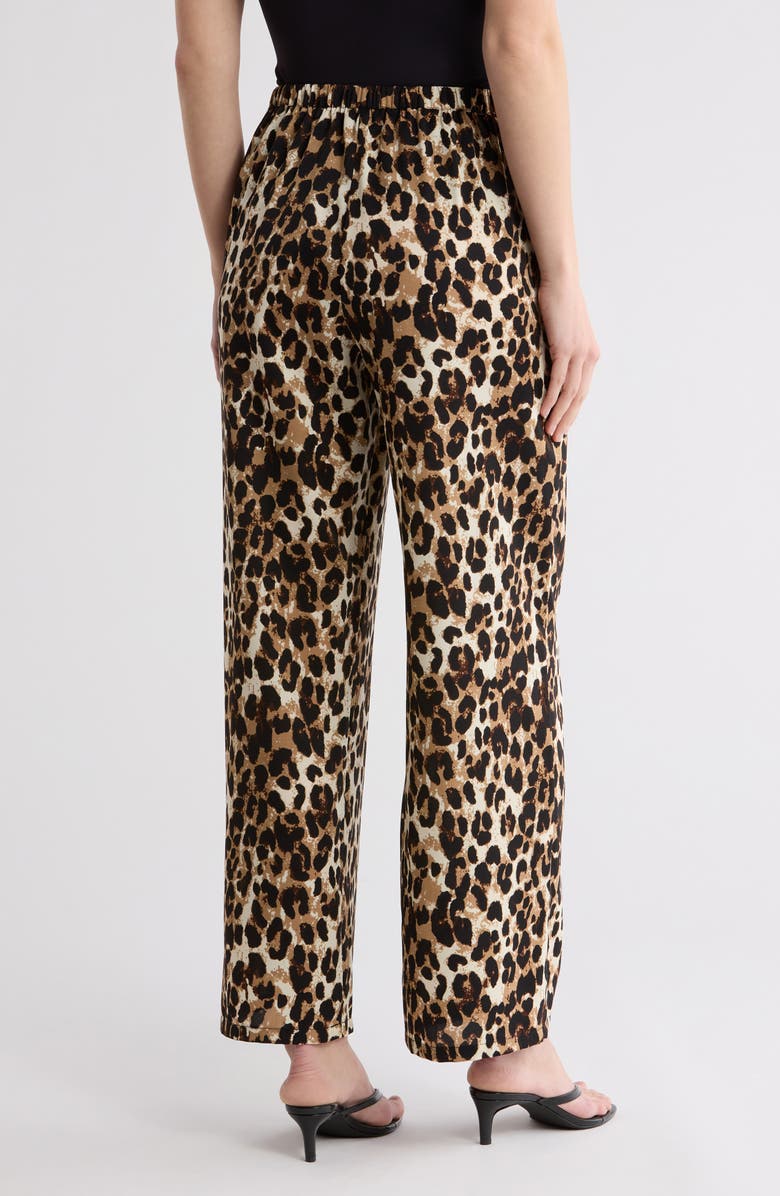 WISHLIST Drawstring Wide Leg Pants, Alternate, color, Grey Multi