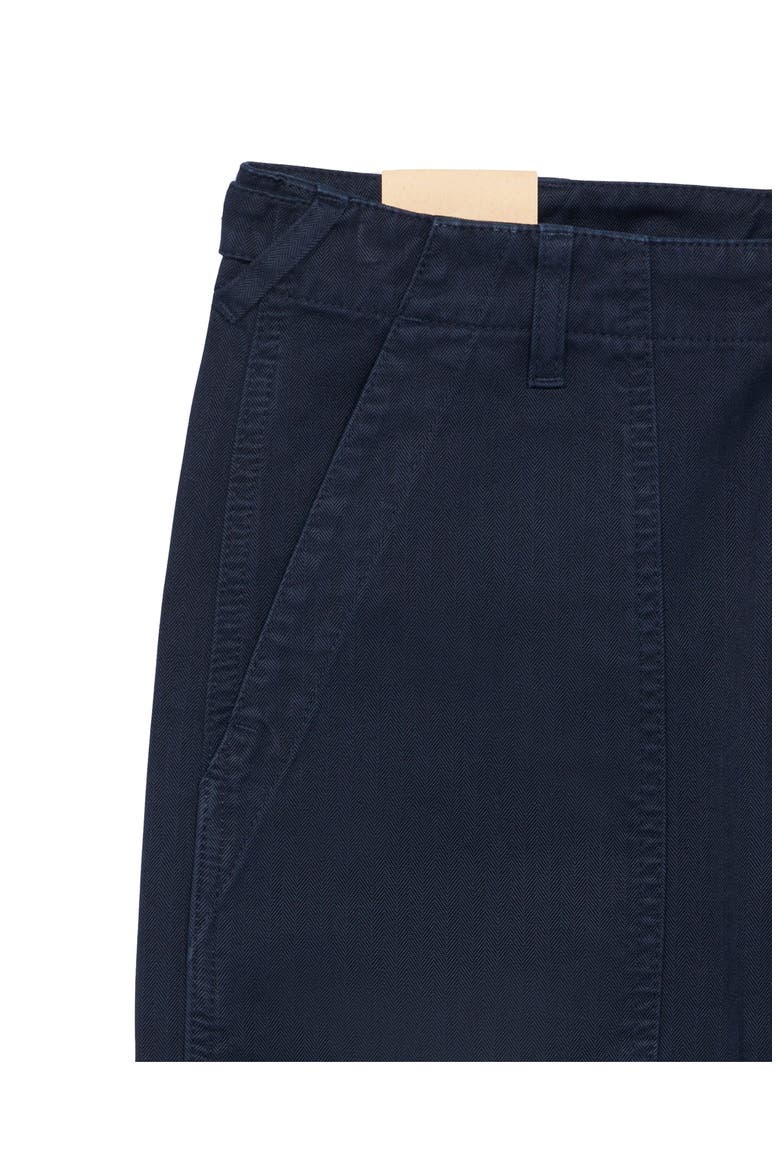 Newfatigue Herringbone Cotton Fatigue Trousers, Alternate, color, BLUE