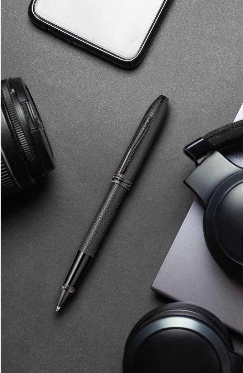 A.T. Cross Townsend Rollerball Pen, Alternate, color, Black Pvd
