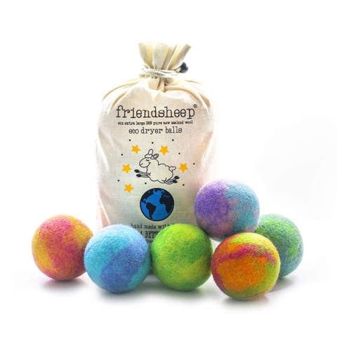 Wool Dryer Balls XL Set of 6
