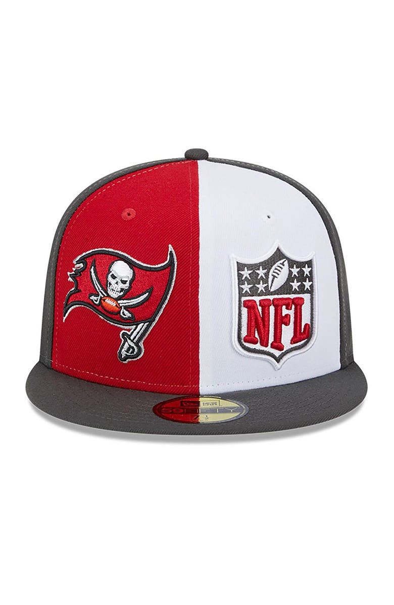 New Era Men's New Era Red/Pewter Tampa Bay Buccaneers 2023 Sideline 59FIFTY Fitted Hat, Alternate, color, Red