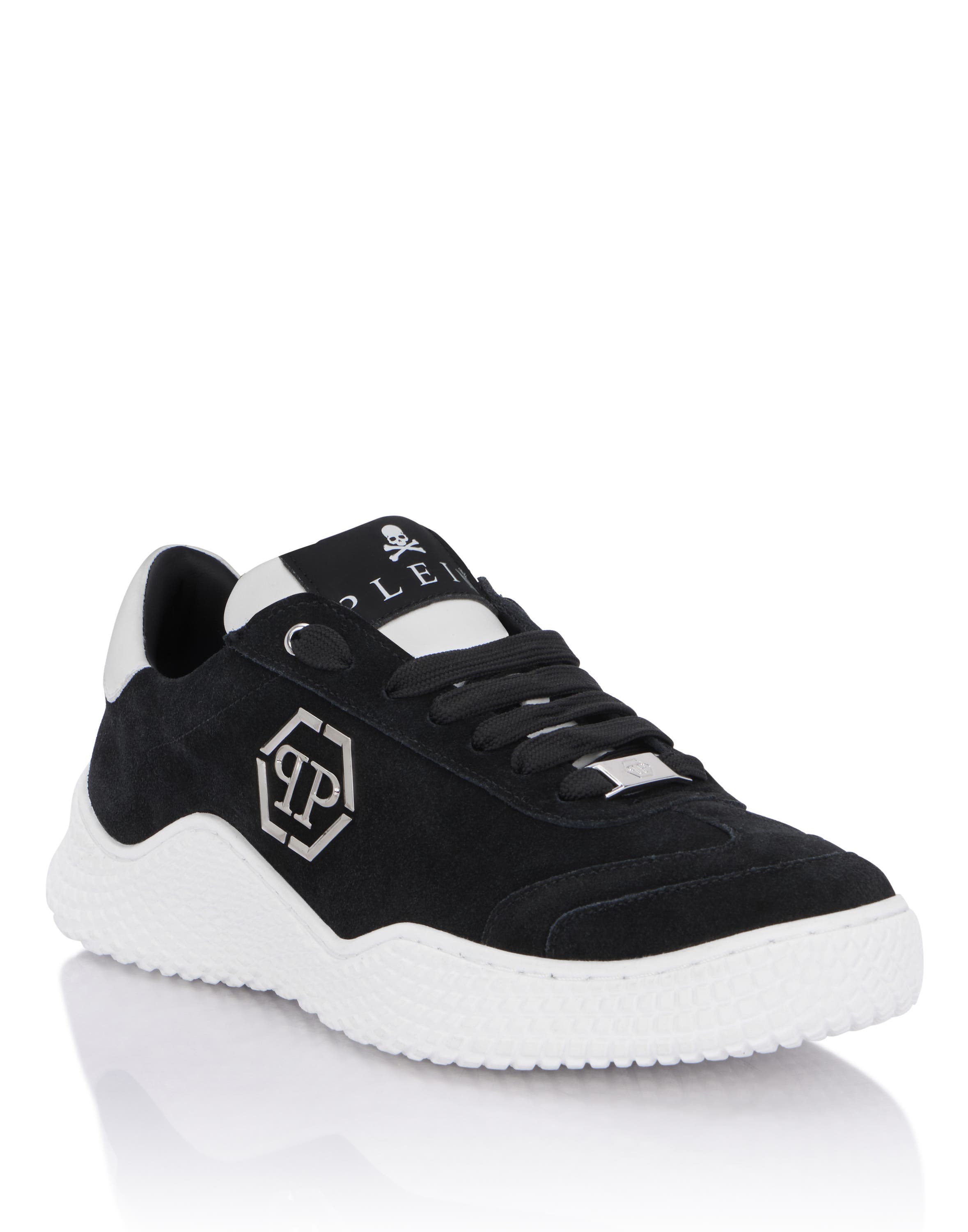 Suede Runner Hexagon Unisex, Main, color, black/white
