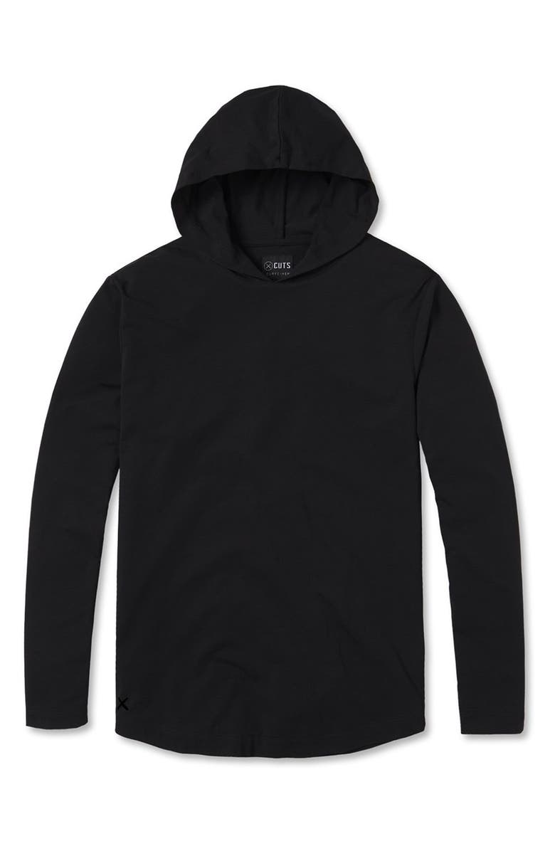 Cuts Trim Fit Pullover Hoodie, Alternate, color,
