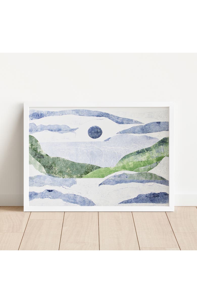 Artxtiles Serenity Landscape Small Framed Print, Alternate, color, Multi