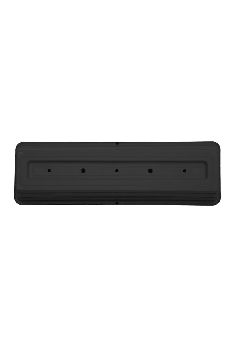 24 Inch Dura Cotta Window Box Planter, Black, Alternate, color, Black