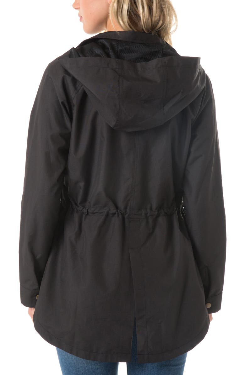 O'Neill Gayle Waterproof Cinched Jacket, Alternate, color, 
