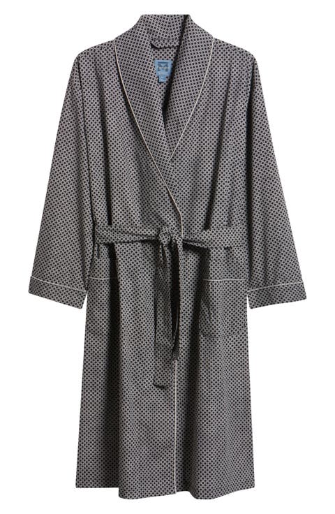 Sanctuary Sateen Shawl Collar Cotton Robe