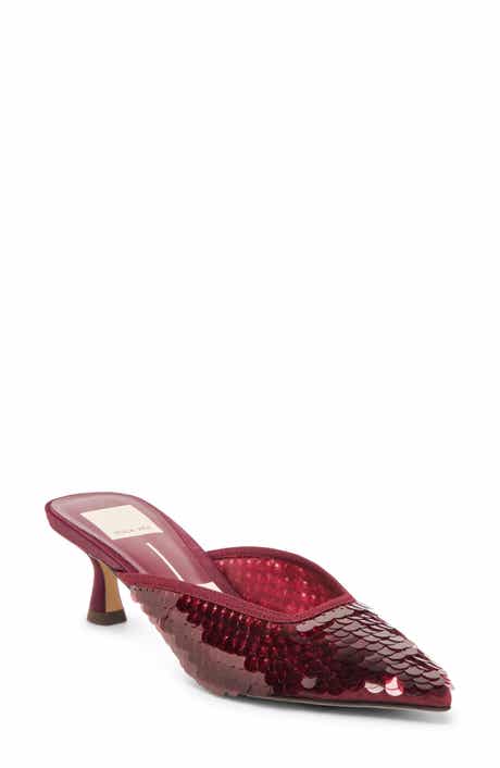 Dolce Vita Cleo Shimmer Kitten Heel Mule